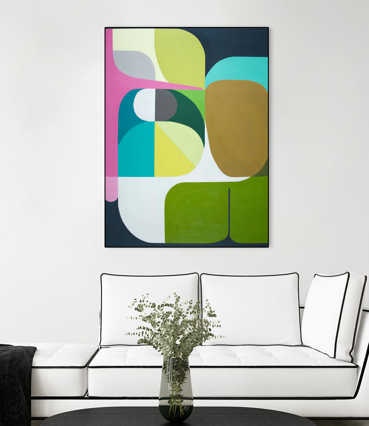 Journey by Marion Griese on GIANT ART - green abstract