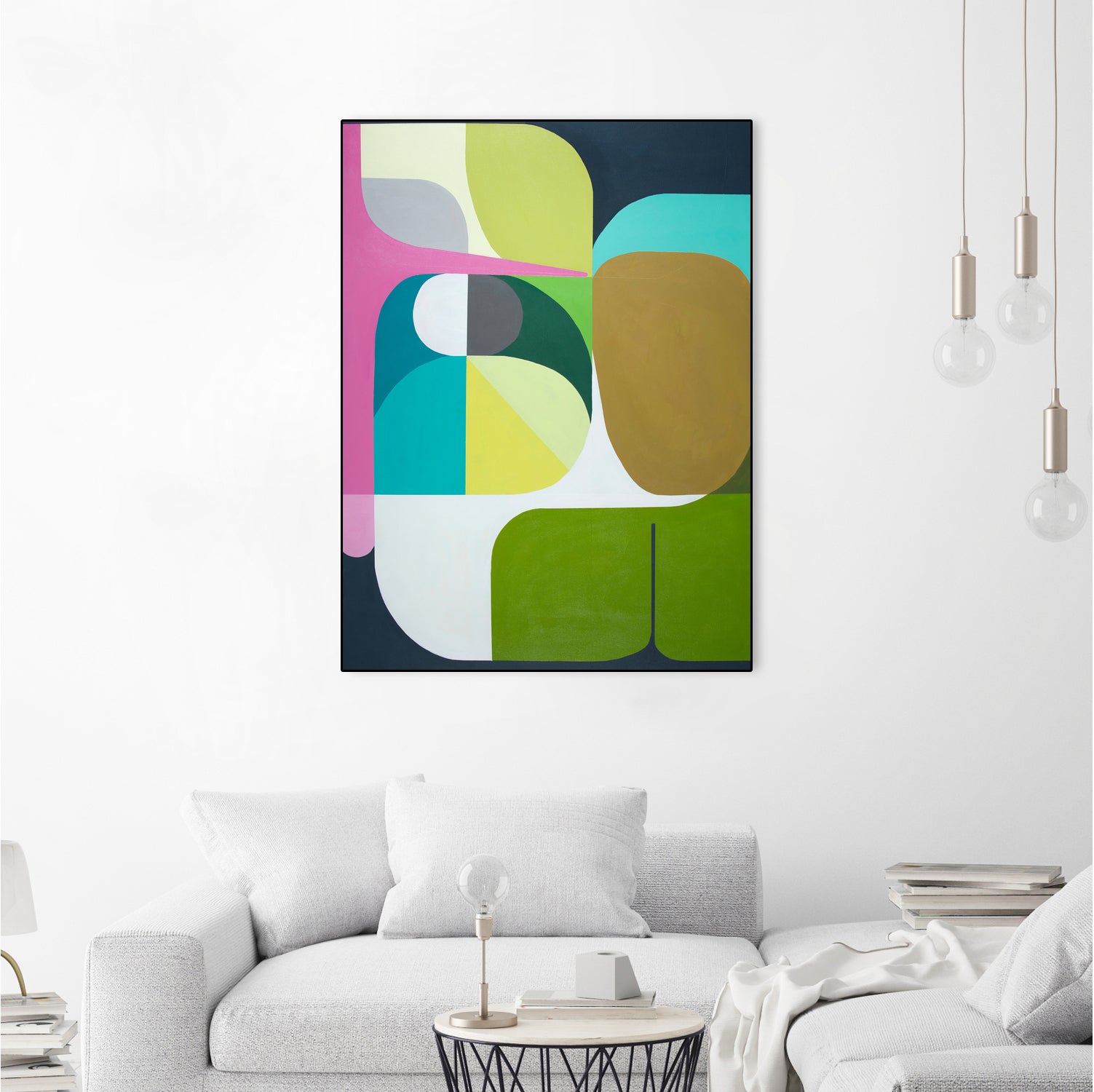 Journey by Marion Griese on GIANT ART - green abstract