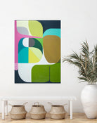Journey by Marion Griese on GIANT ART - green abstract