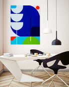 Running Towards the Sun 8 by Marion Griese on GIANT ART - red abstract