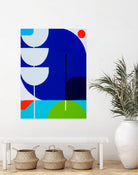 Running Towards the Sun 8 by Marion Griese on GIANT ART - red abstract