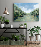 Murray River by Meredith Howse on GIANT ART - green abstracts