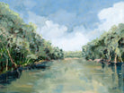 Murray River by Meredith Howse on GIANT ART - green abstracts