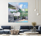 Port Isaac by Meredith Howse on GIANT ART - gray landscapes