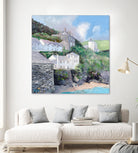 Port Isaac by Meredith Howse on GIANT ART - gray landscapes