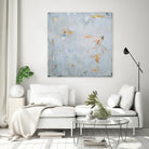 Abstract In Blue 2 by Jodi Major on GIANT ART - brown contemporary