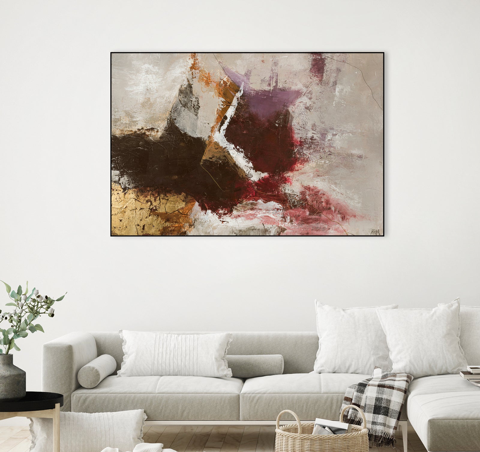 Infinity 1 by Design Fabrikken on GIANT ART - brown abstracts