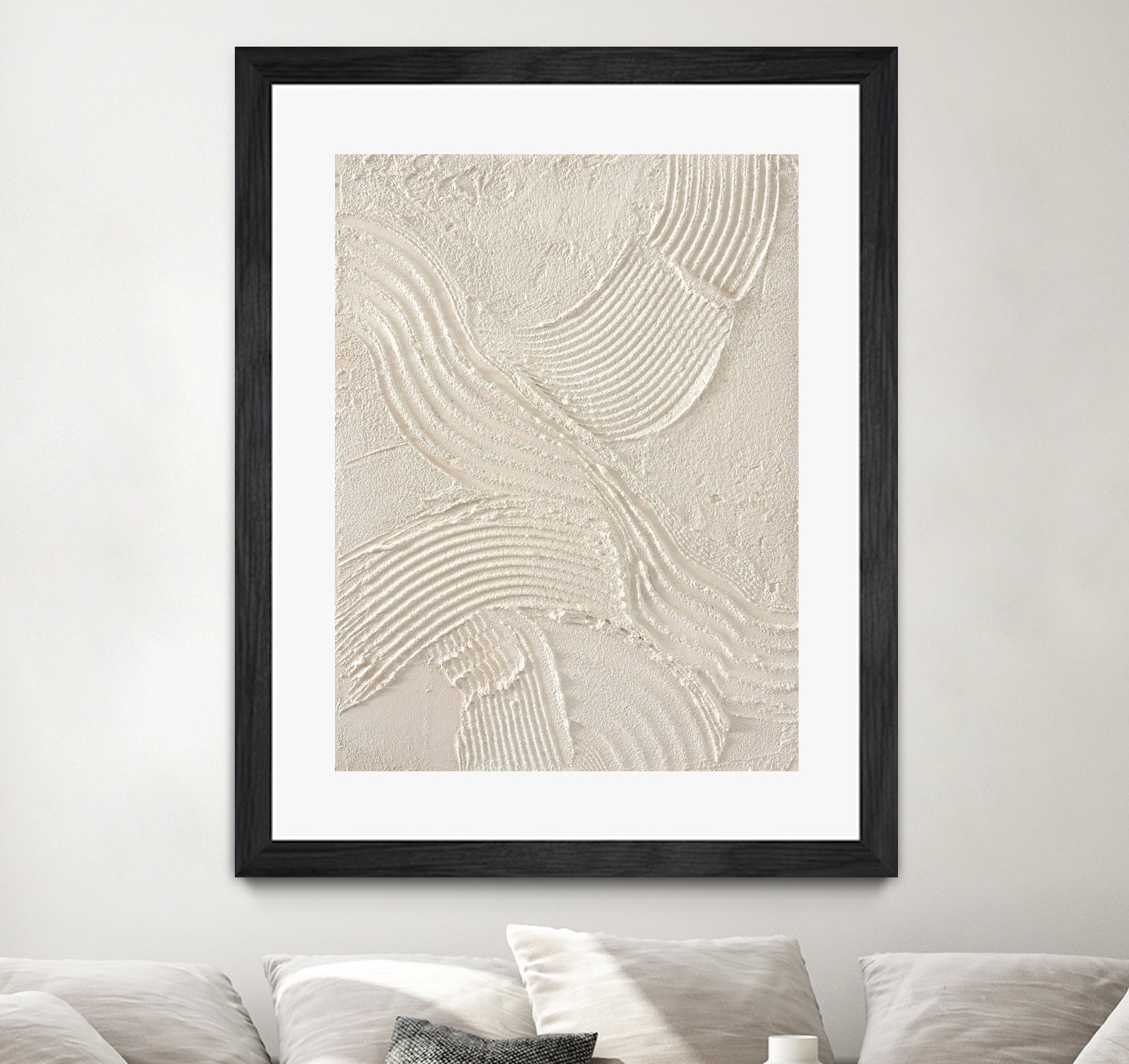 Sand Shadows by Design Fabrikken on GIANT ART - gray abstracts