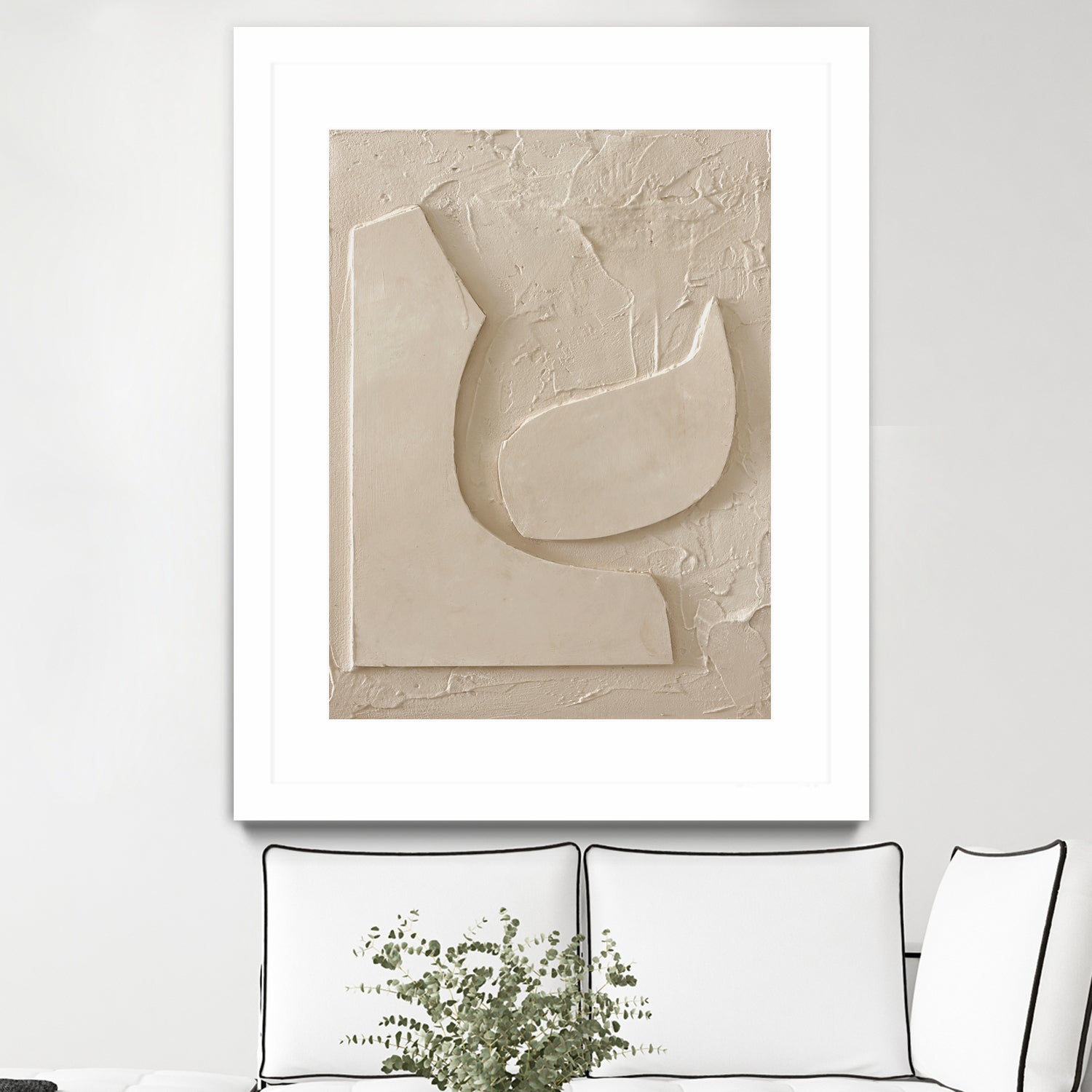 The Simple 2 by Design Fabrikken on GIANT ART - gray abstracts