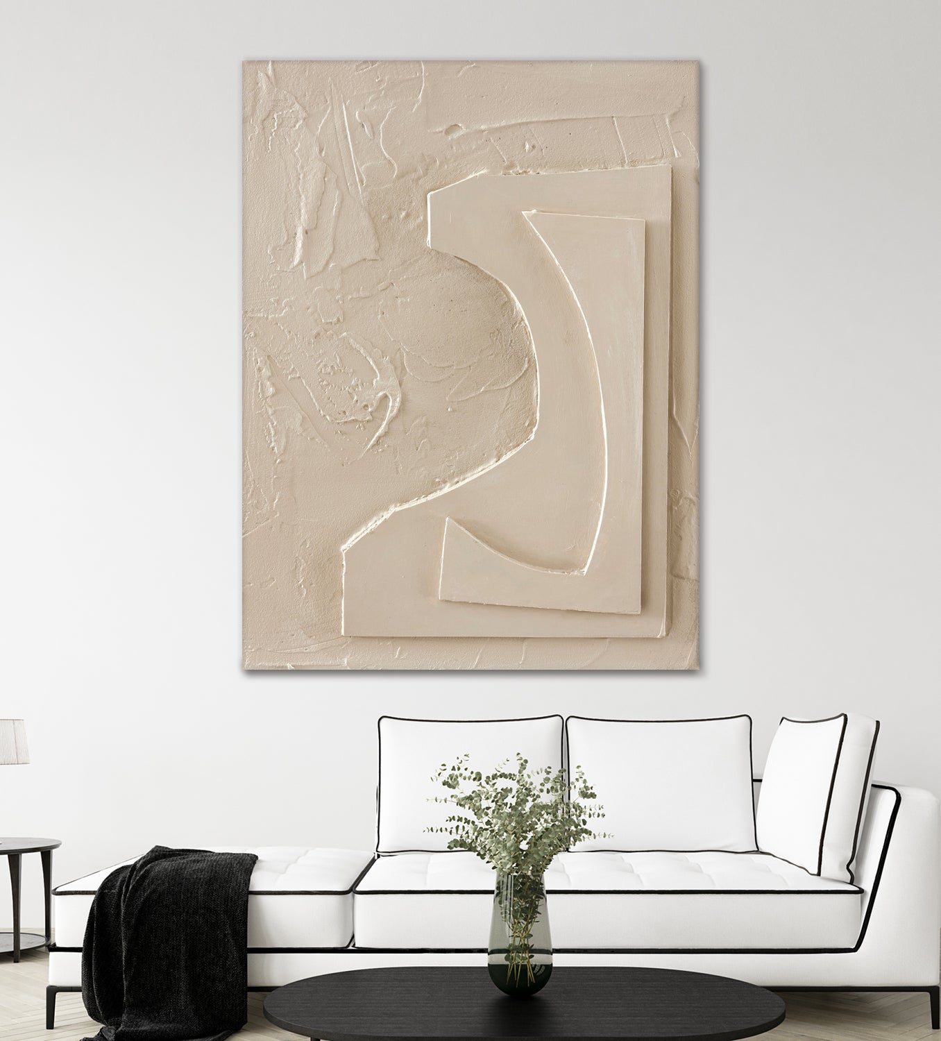 The Simple 1 by Design Fabrikken on GIANT ART - white abstracts