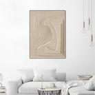 The Simple 1 by Design Fabrikken on GIANT ART - white abstracts