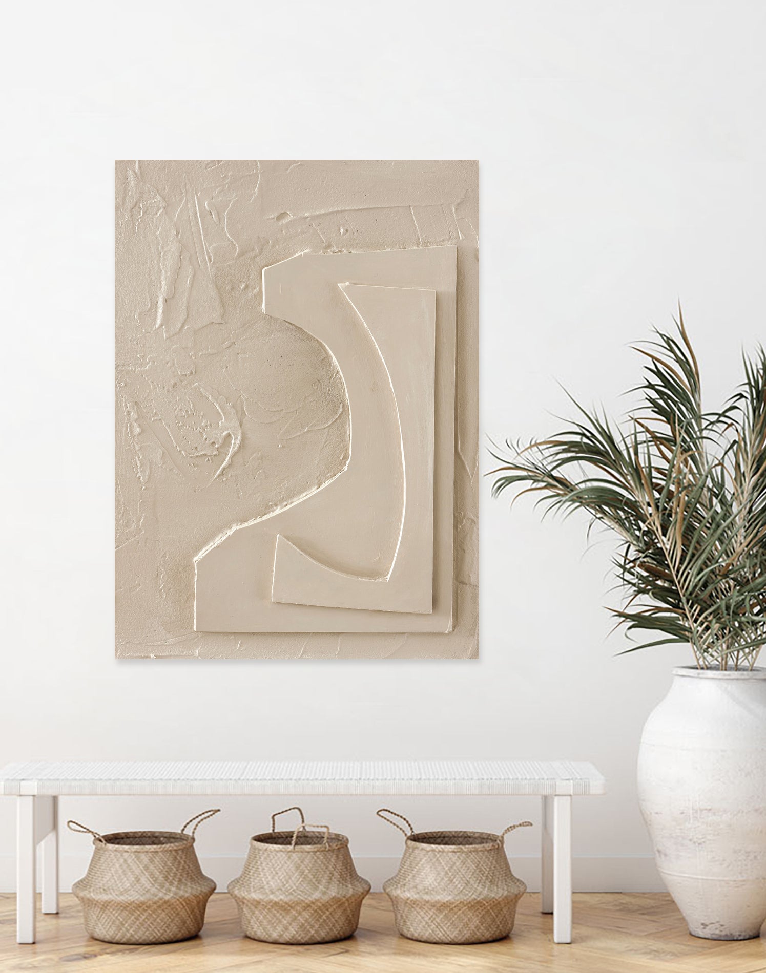 The Simple 1 by Design Fabrikken on GIANT ART - white abstracts