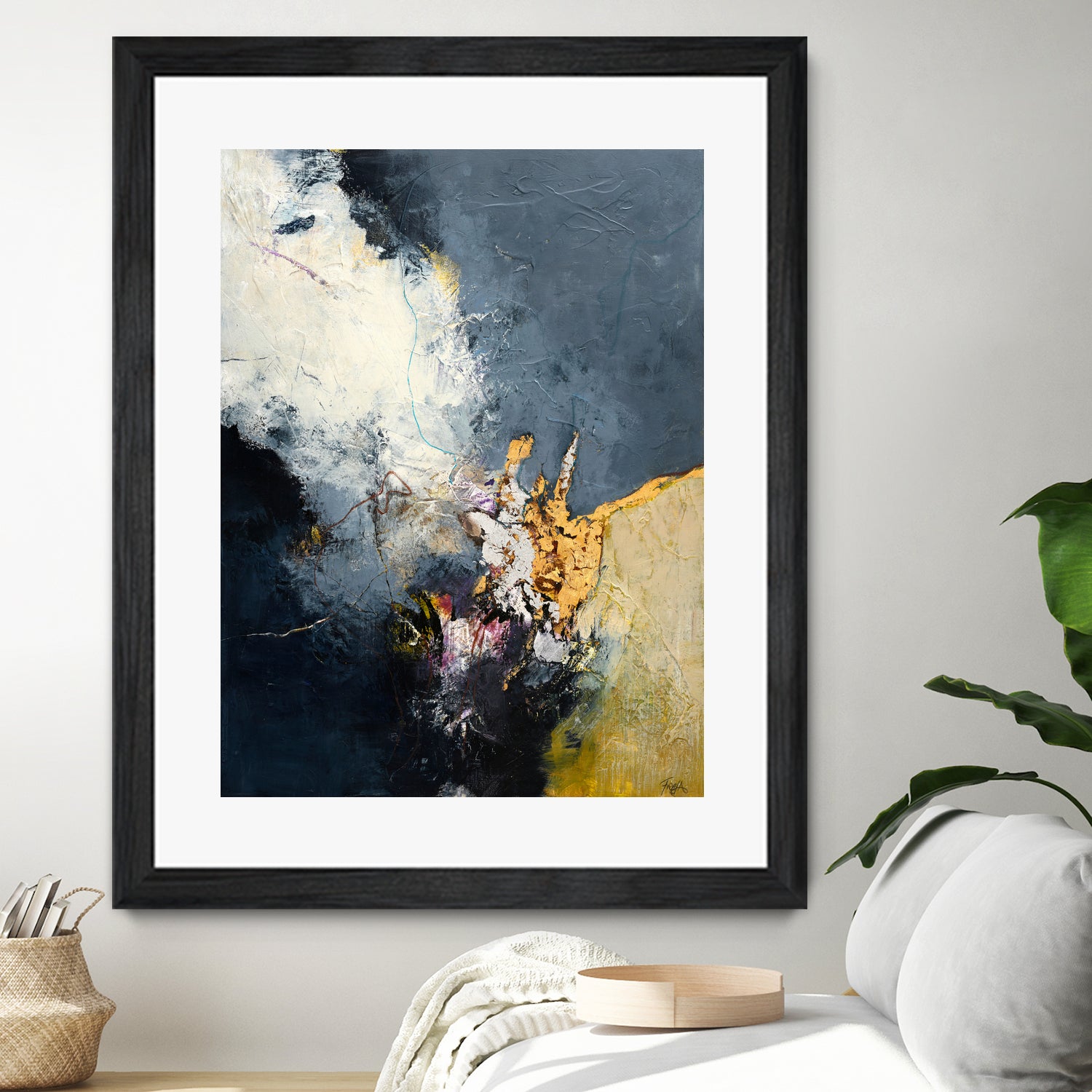 Soft Echo by Design Fabrikken on GIANT ART - white abstracts