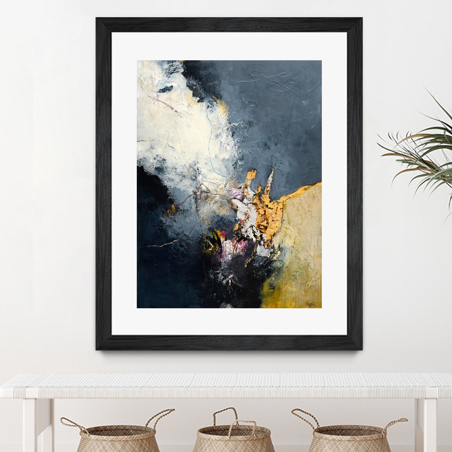 Soft Echo by Design Fabrikken on GIANT ART - white abstracts