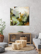 Evergreen 1 by Design Fabrikken on GIANT ART - gold floral/still life