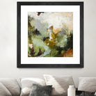 Evergreen 1 by Design Fabrikken on GIANT ART - gold floral/still life