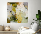 Evergreen 2 by Design Fabrikken on GIANT ART - gold floral/still life