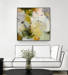 Evergreen 2 by Design Fabrikken on GIANT ART - gold floral/still life