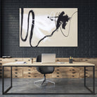 Less but Better by Design Fabrikken on GIANT ART - beige linear