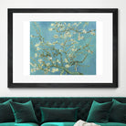 Almond Blossoms, 1890 by Vincent Blossoms, 1890 on GIANT ART - blue botanical blossoms