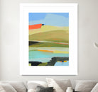 Colorfield No. 16 by Jan Weiss on GIANT ART - green landscapes