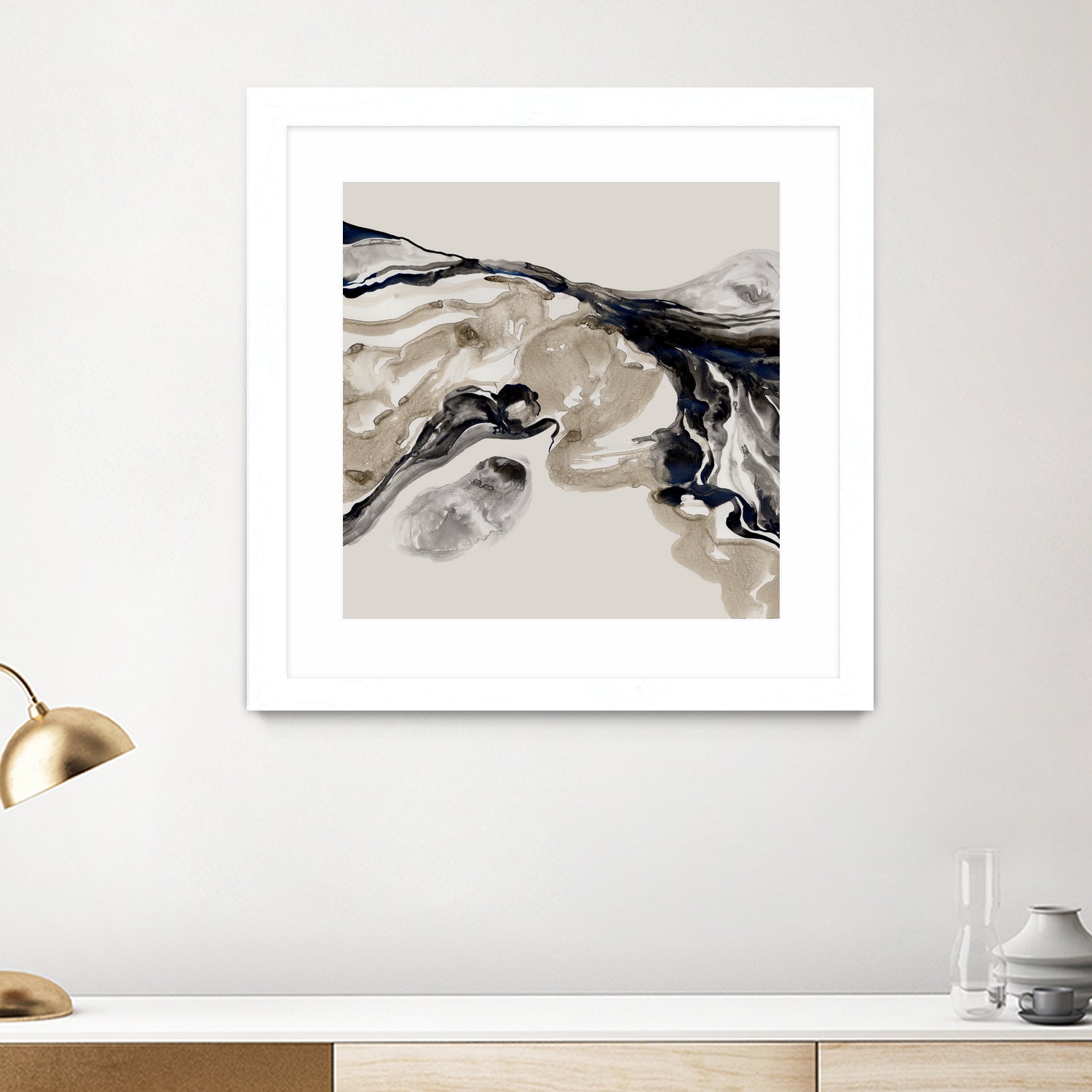 Flowing In Motion II by Lera on GIANT ART