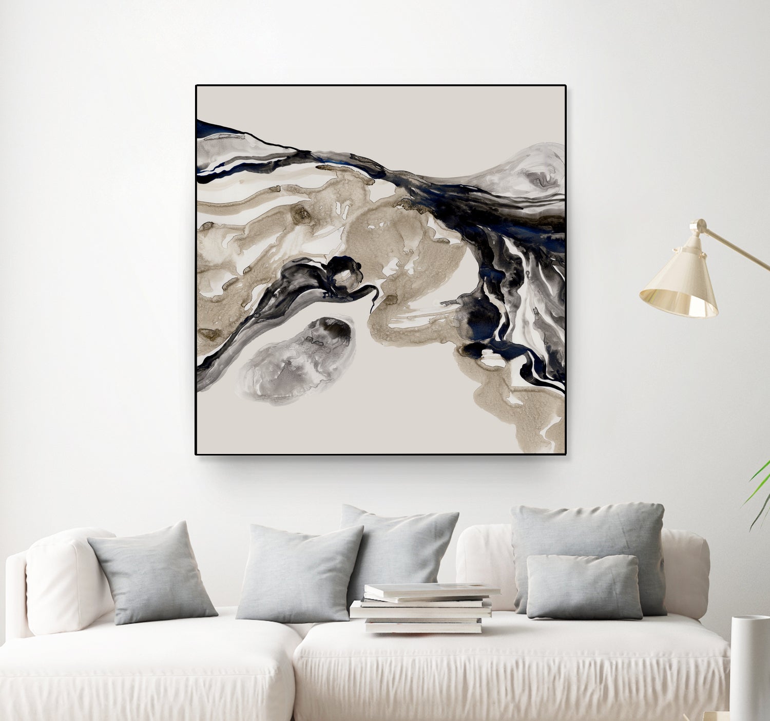 Flowing In Motion II by Lera on GIANT ART