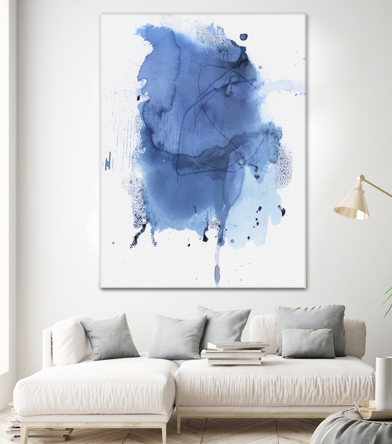 Into The Deep Blue II by Andrea Haase on GIANT ART - abstract