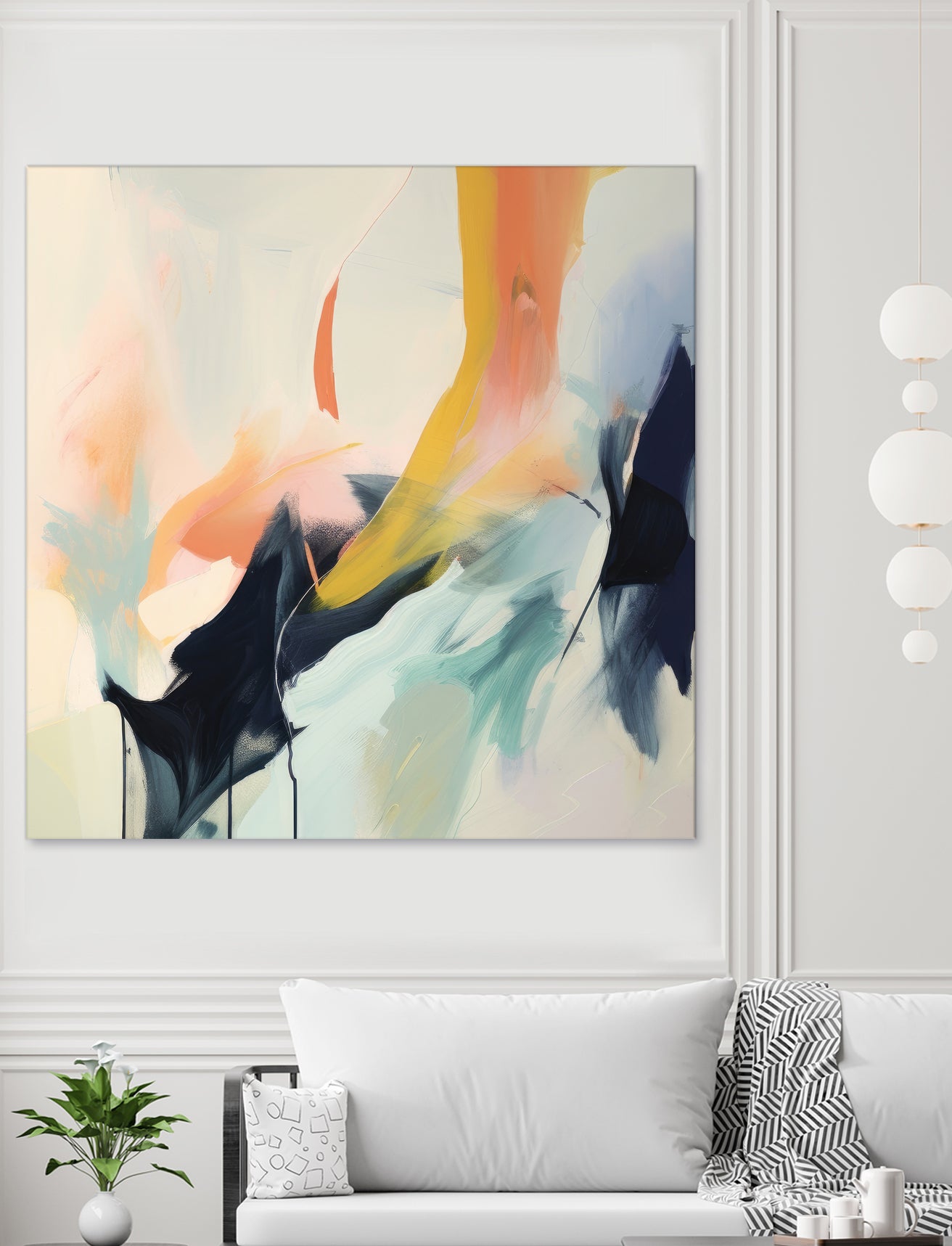 Vibrant Equilibrium I by Irena  Orlov on GIANT ART - abstract