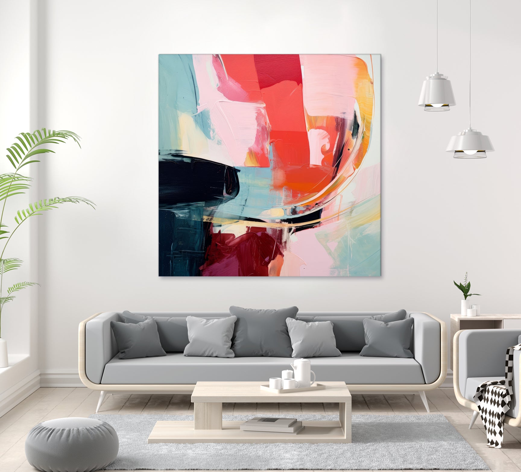 Harmonious Color Fields by Irena  Orlov on GIANT ART - abstract