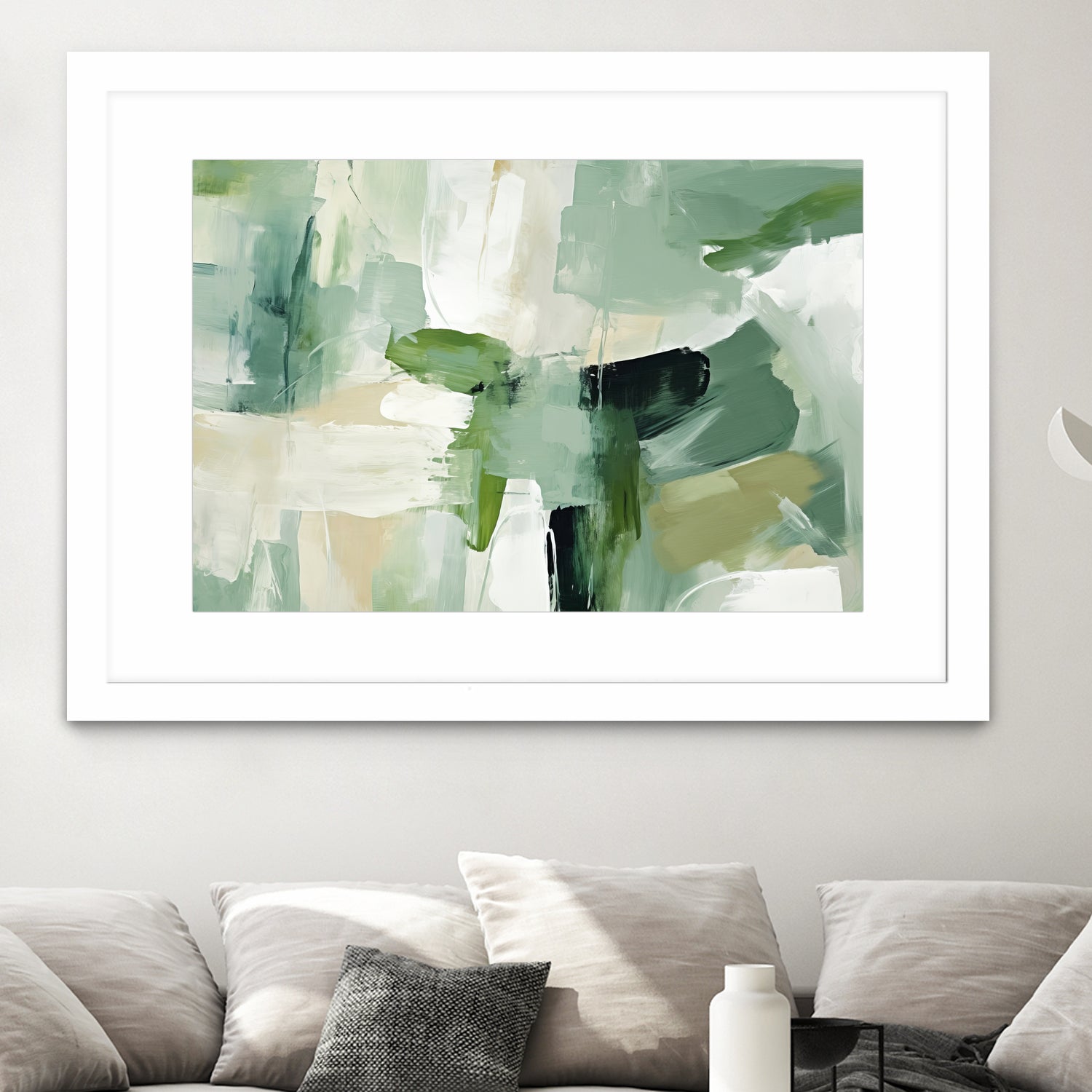 Emerald Puzzle by Irena  Orlov on GIANT ART - abstract