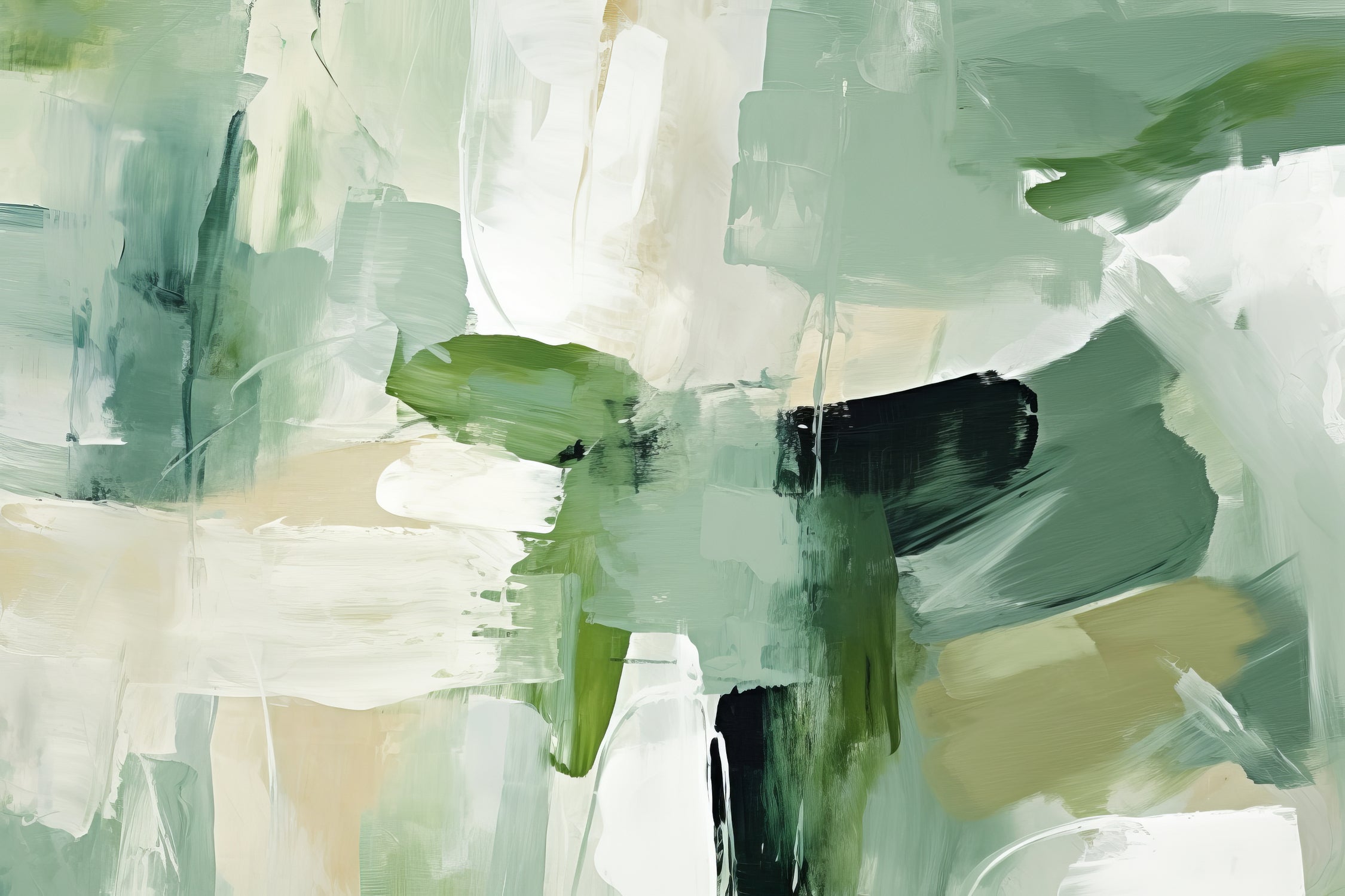 Emerald Puzzle by Irena  Orlov on GIANT ART - abstract