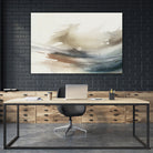 Gentle Abstractions  by Pi Studio  on GIANT ART - brown cloud dancer 