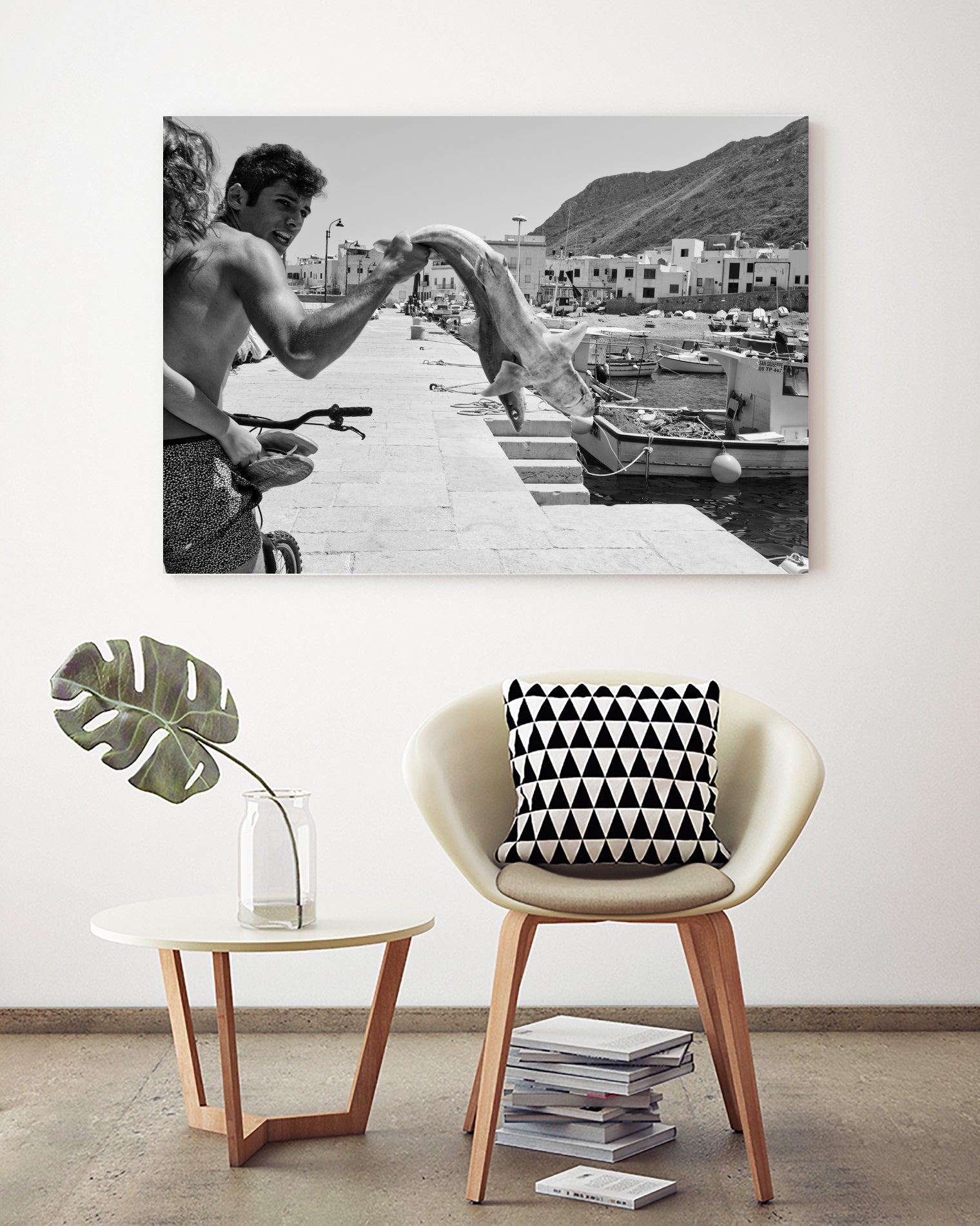 The shark is mine! by Lorenzo Grifantini on GIANT ART - street grifantini