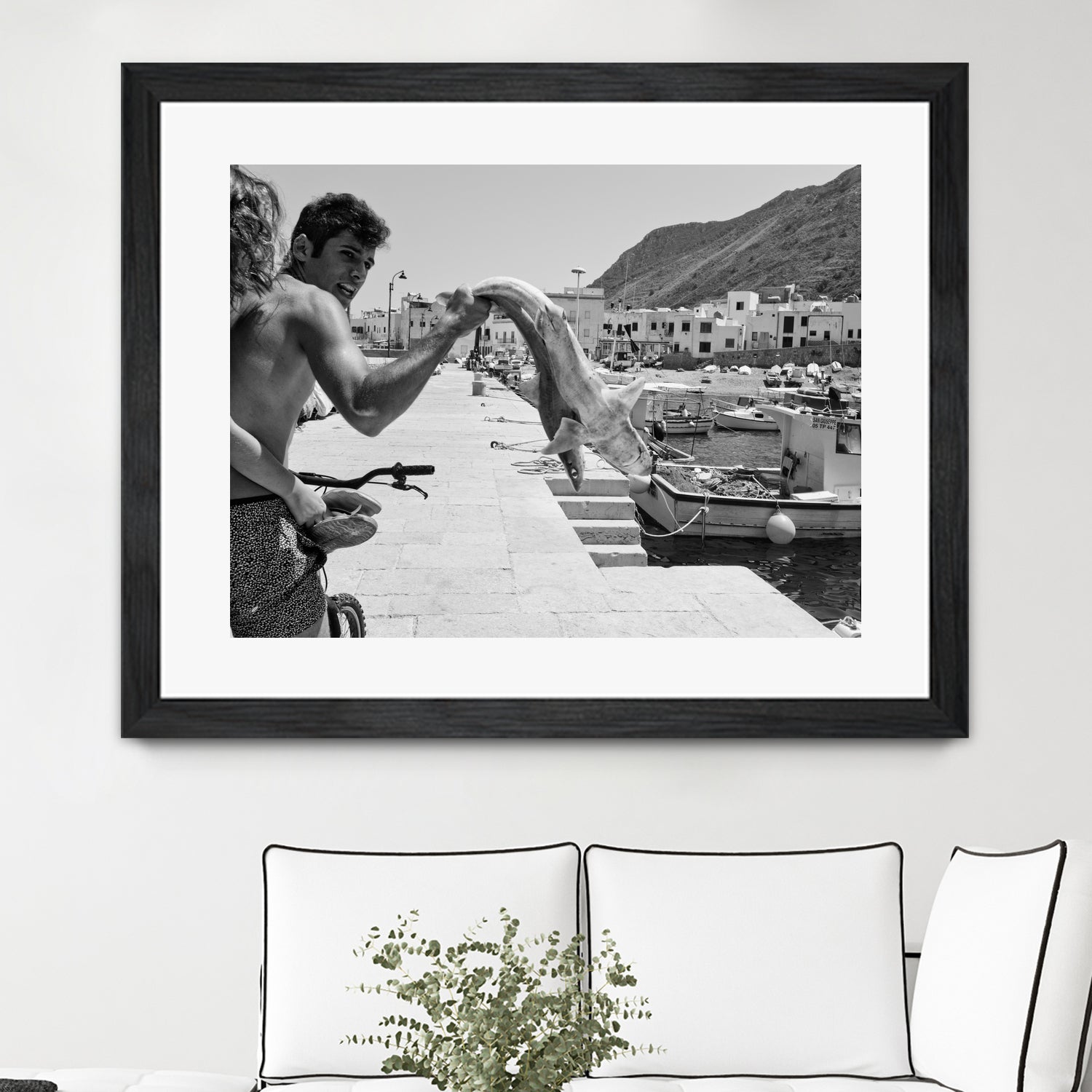 The shark is mine! by Lorenzo Grifantini on GIANT ART - street grifantini