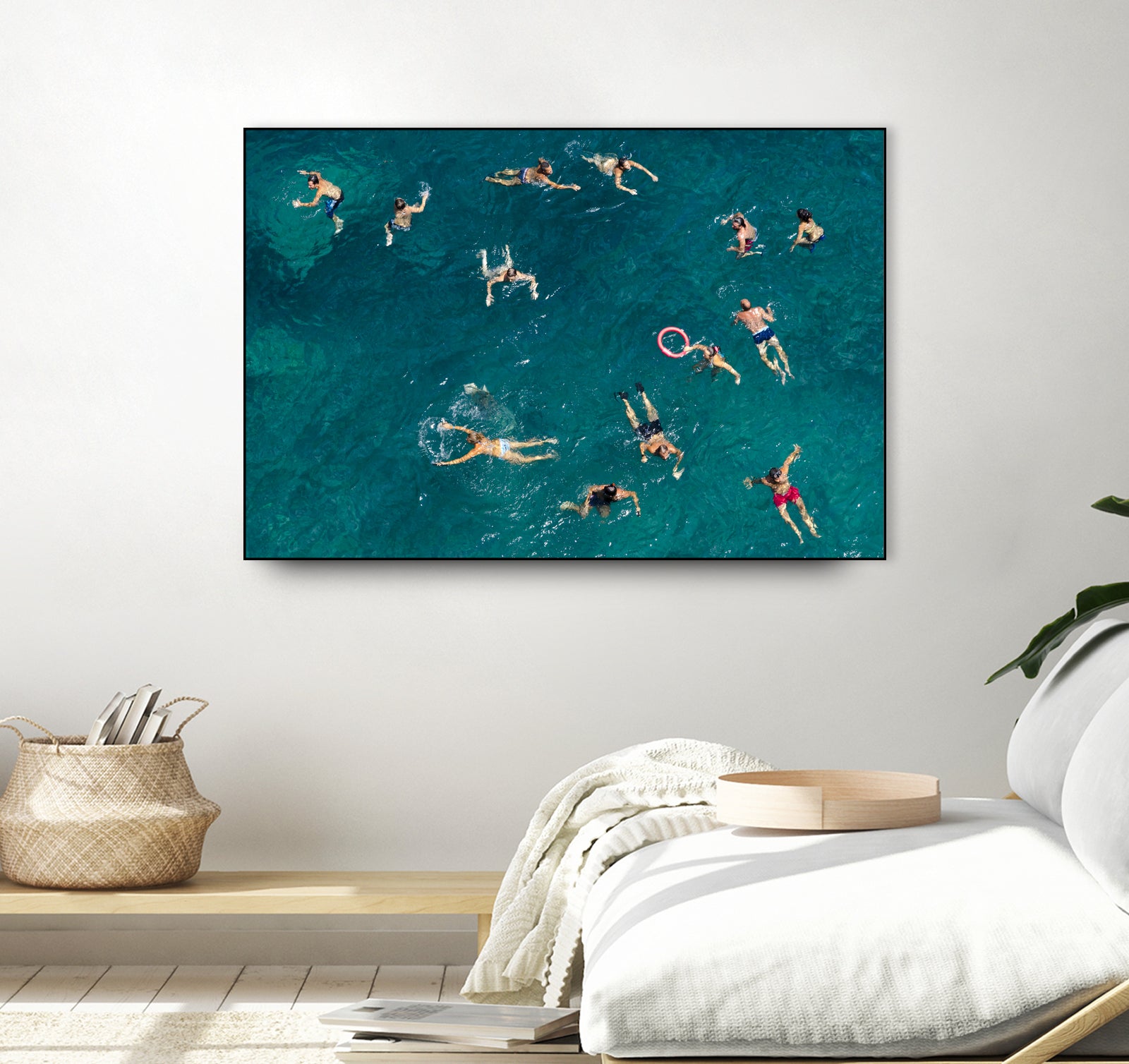 Blue water swim by Carlo on GIANT ART - action summer