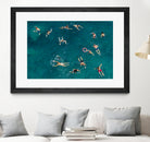 Blue water swim by Carlo on GIANT ART - action summer