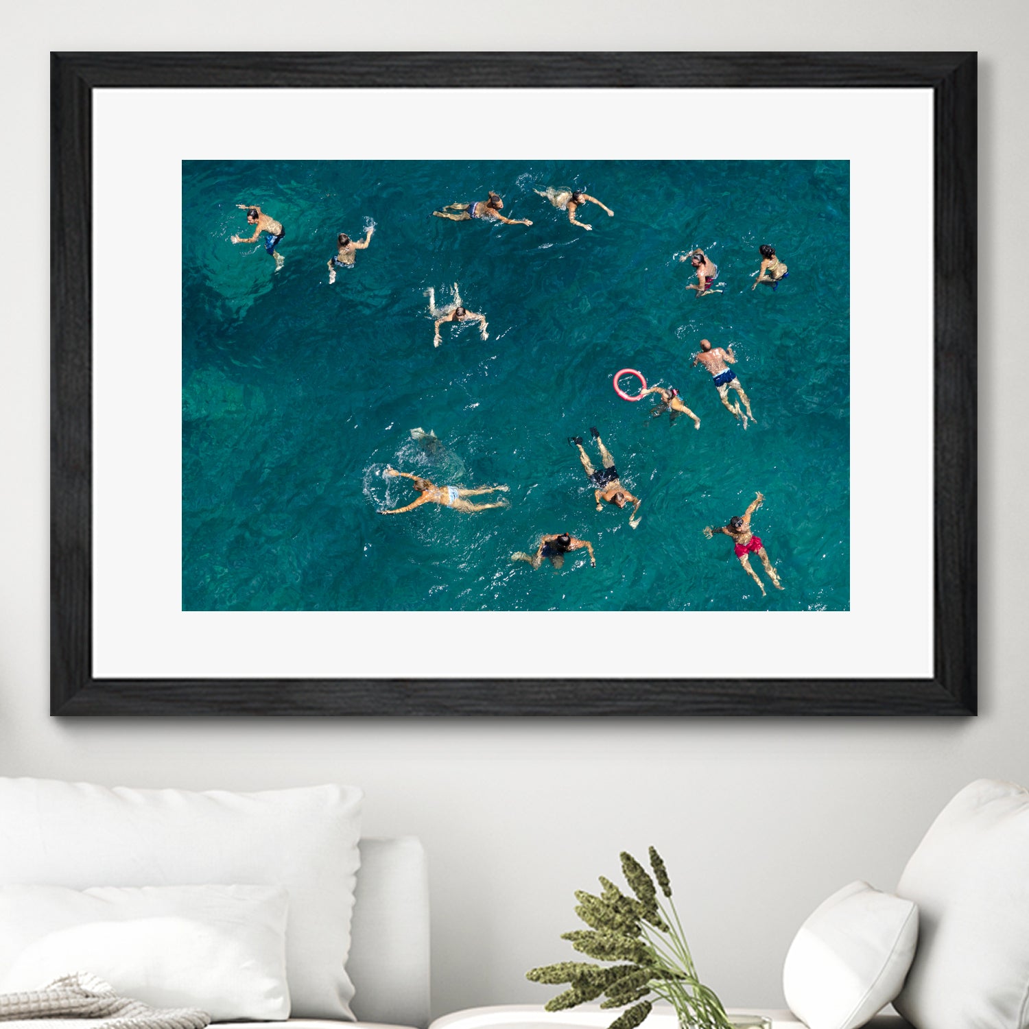 Blue water swim by Carlo on GIANT ART - action summer