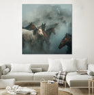 lost horses by Huseyin on GIANT ART - animals horses