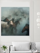 lost horses by Huseyin on GIANT ART - animals horses