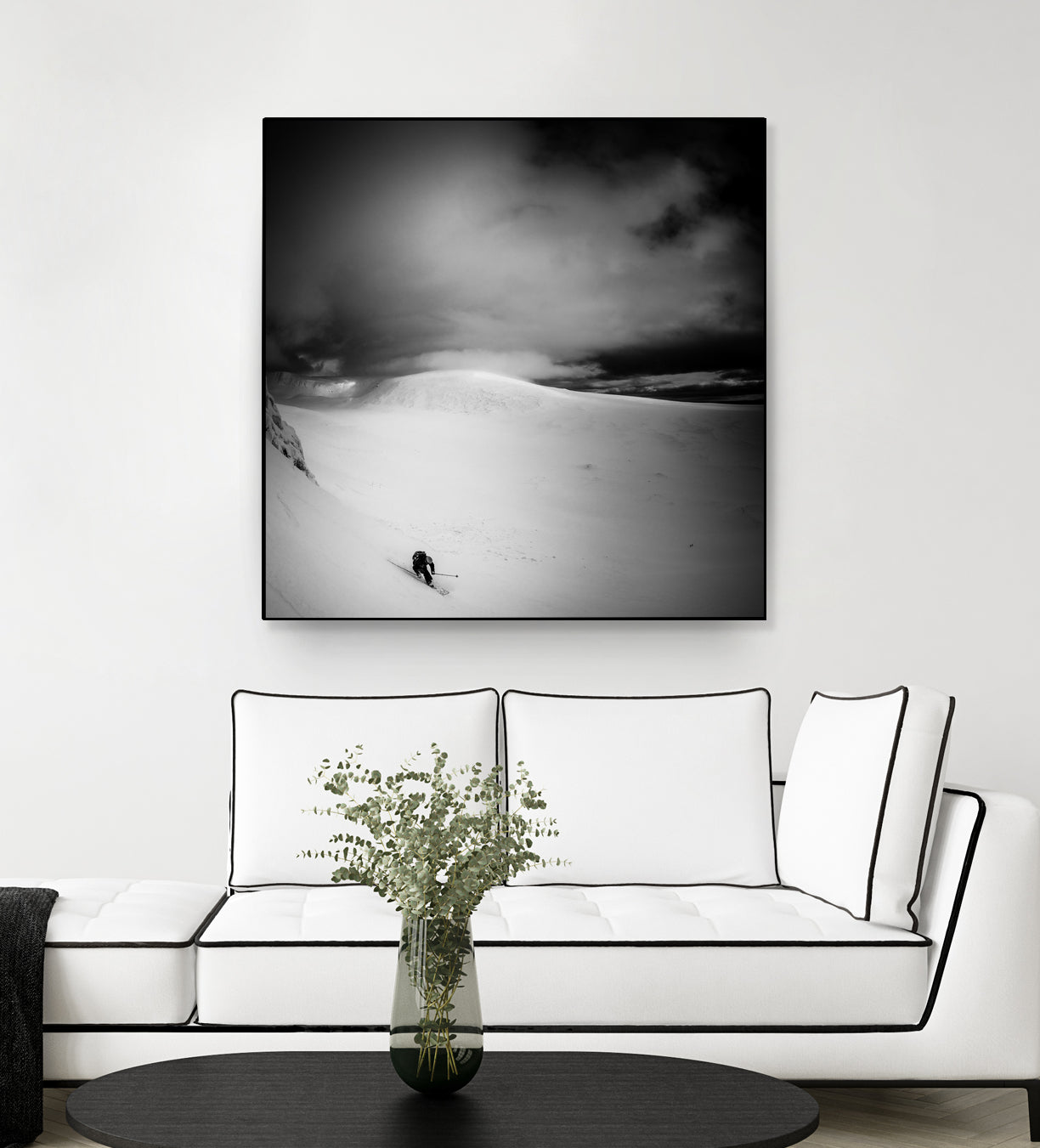 Happiness is first tracks in fresh snow by Eric on GIANT ART - photography ski