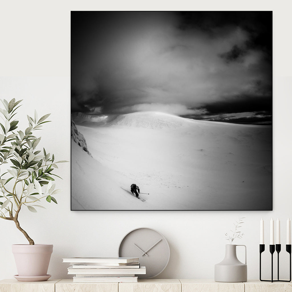 Happiness is first tracks in fresh snow by Eric on GIANT ART - photography ski