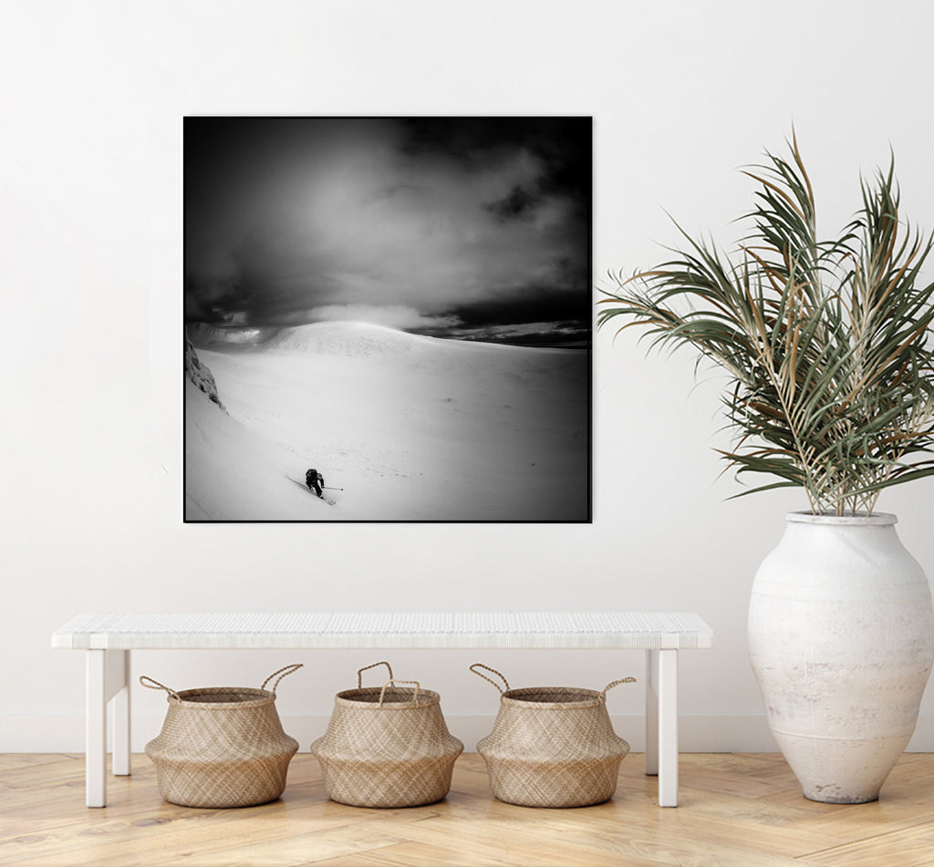 Happiness is first tracks in fresh snow by Eric on GIANT ART - photography ski