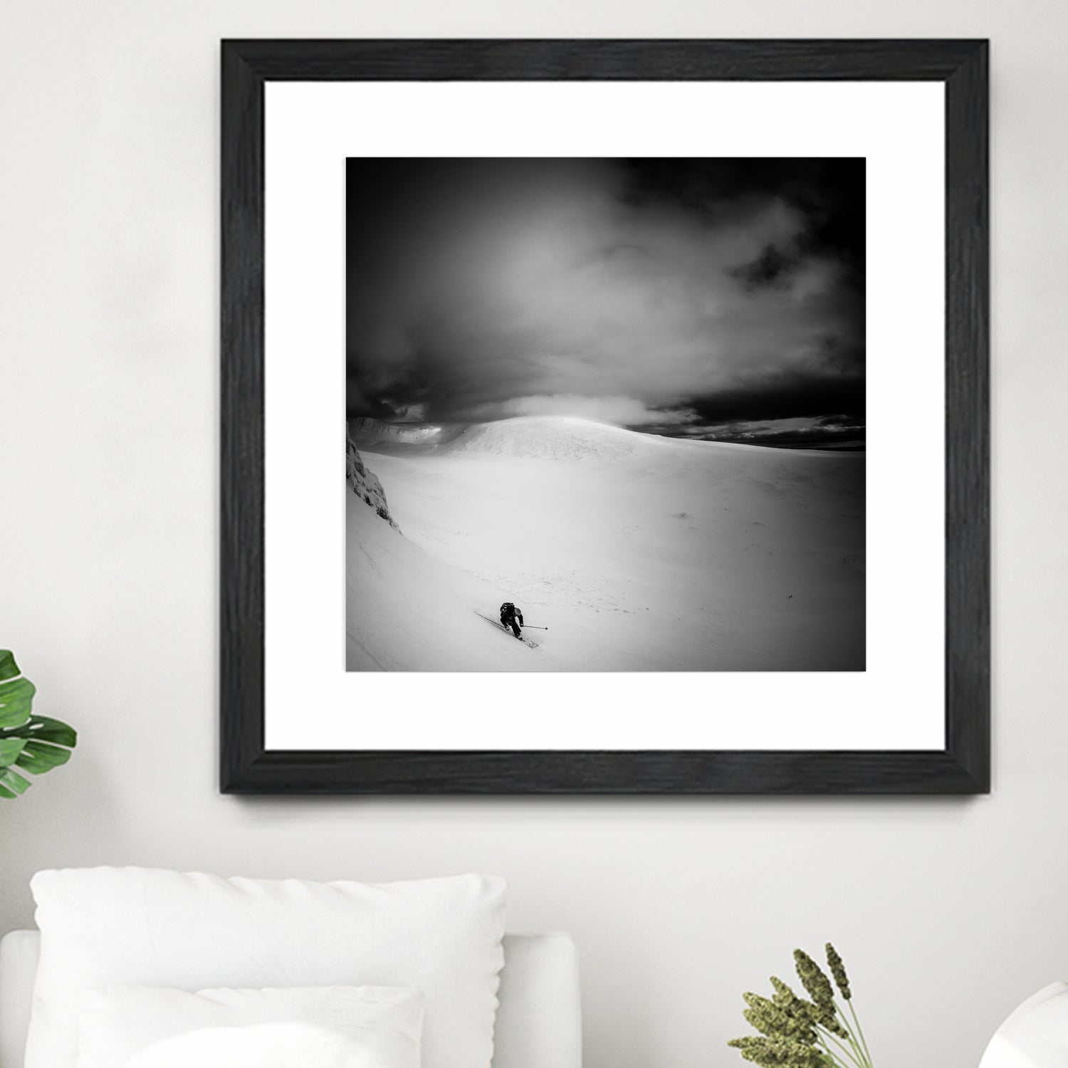 Happiness is first tracks in fresh snow by Eric on GIANT ART - photography ski