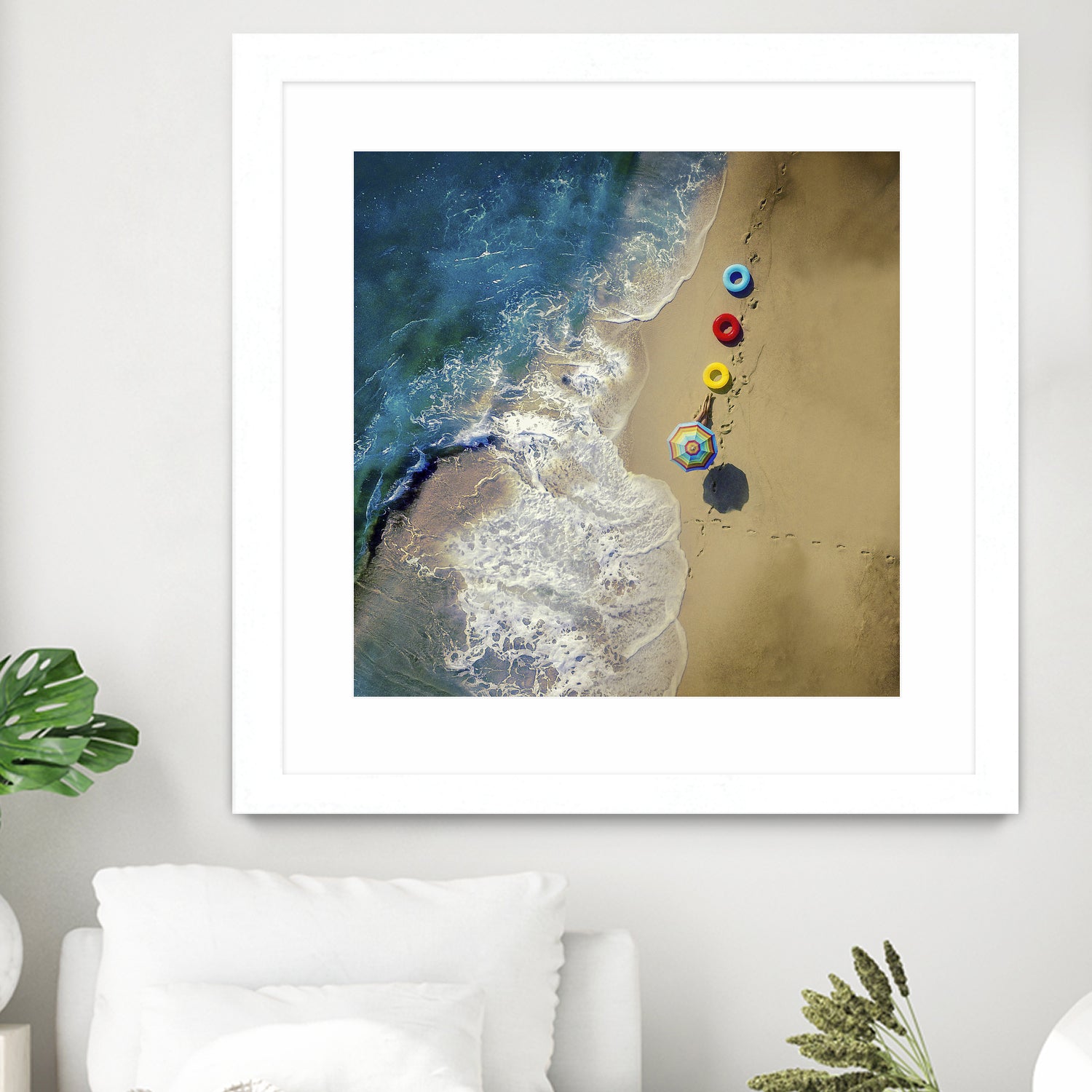 hi summer! by ambra on GIANT ART - landscape beach