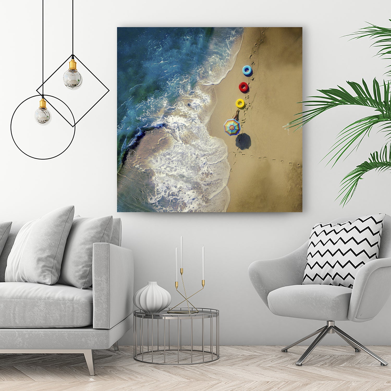hi summer! by ambra on GIANT ART - landscape beach