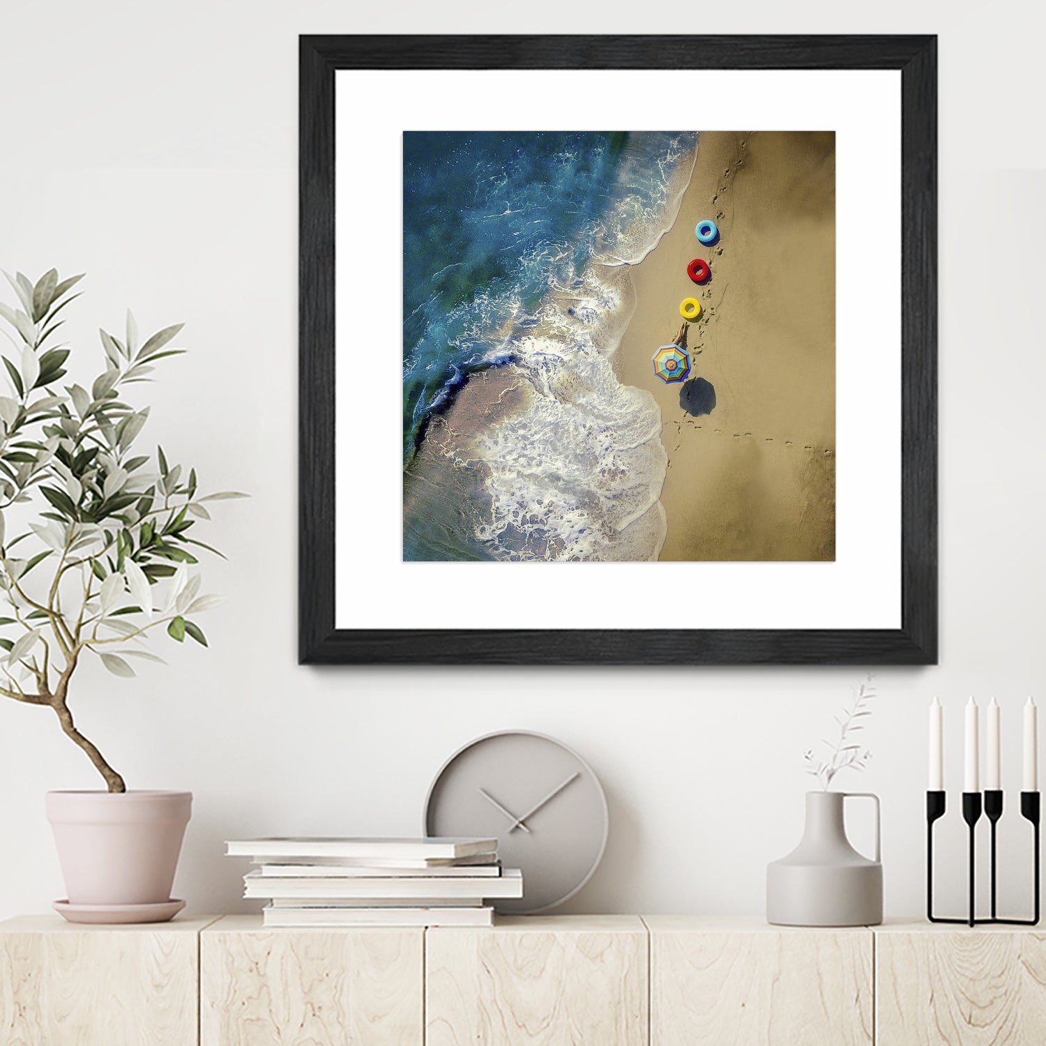 hi summer! by ambra on GIANT ART - landscape beach