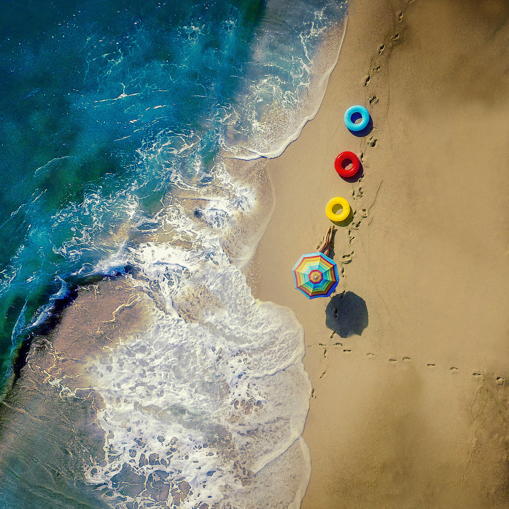 hi summer! by ambra on GIANT ART - landscape beach