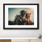 Family portrait by Marcus Hennen on GIANT ART - friendship animal friendship