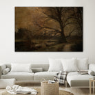 Old tree by Nel Talen on GIANT ART - forest mood forest